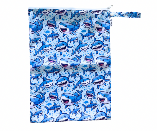 Bubble Blue Wet Bag