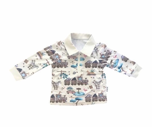 Safari Train Fishing Shirt