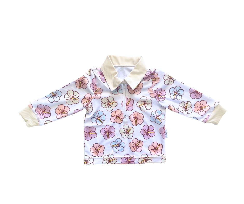 Dreamy Hibiscus Fishing Shirt