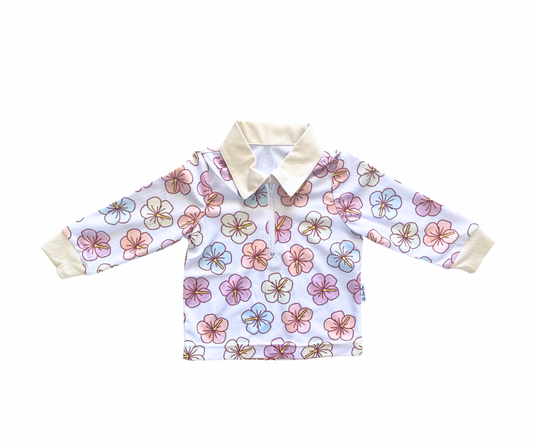 Dreamy Hibiscus Fishing Shirt