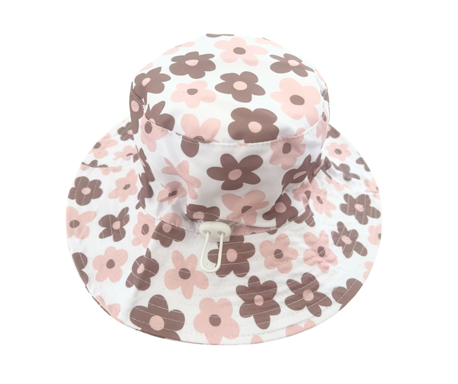Neutral Florals Adjustable Hat
