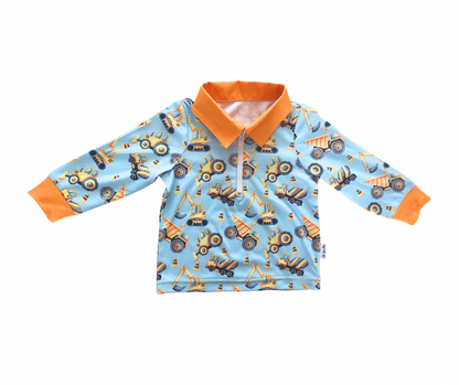Construction Crew Fishing Shirt