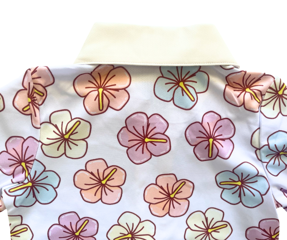 Dreamy Hibiscus Fishing Shirt