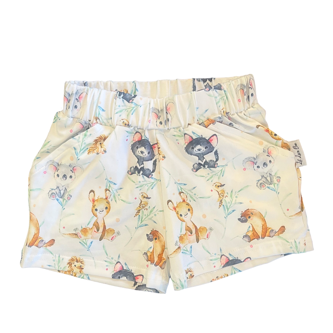 Aussie Animals Shirt, Shorts & Bag 3pc Set