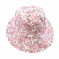 Pink Florals Adjustable Hat