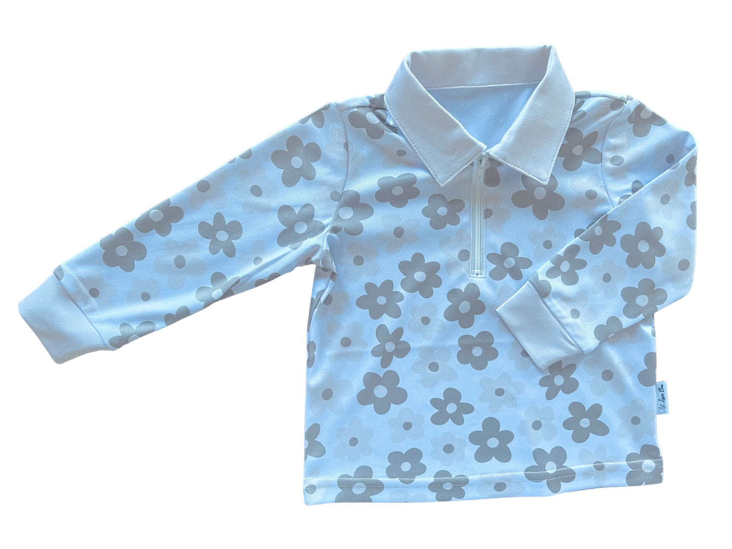 Neutral Florals Fishing Shirt