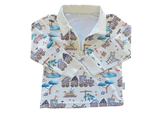 Safari Train Fishing Shirt