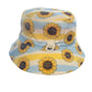 Sunflower Stripes Kids Multifunctional Hat