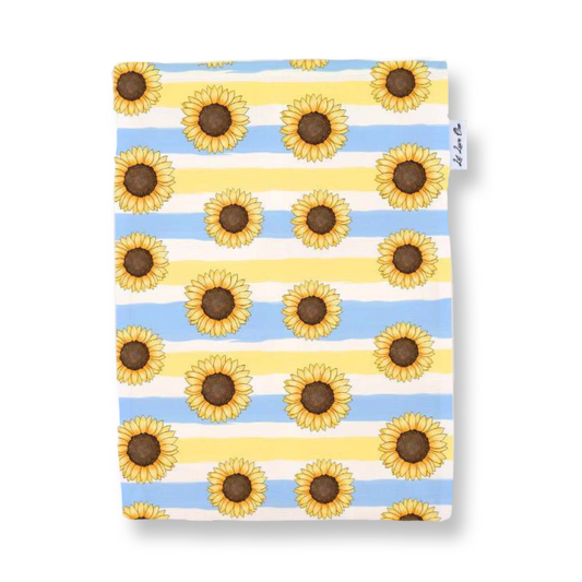 Sunflower Stripes Laundry Bag