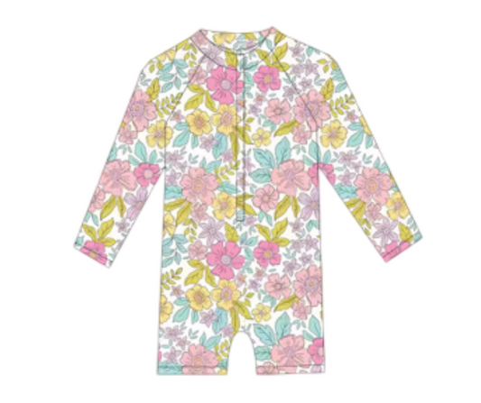 Floral Fusion Swimsuit